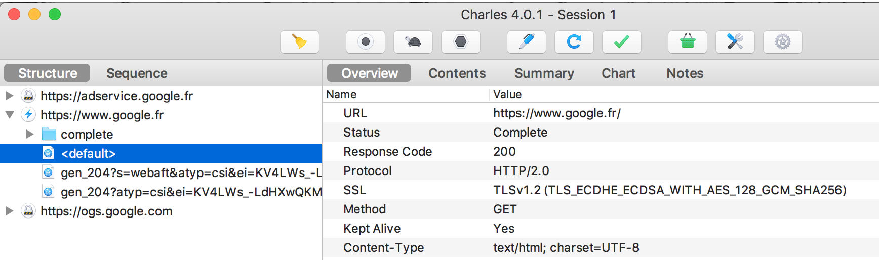 Charles Proxy decrypted