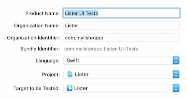 UI Testing Xcode7